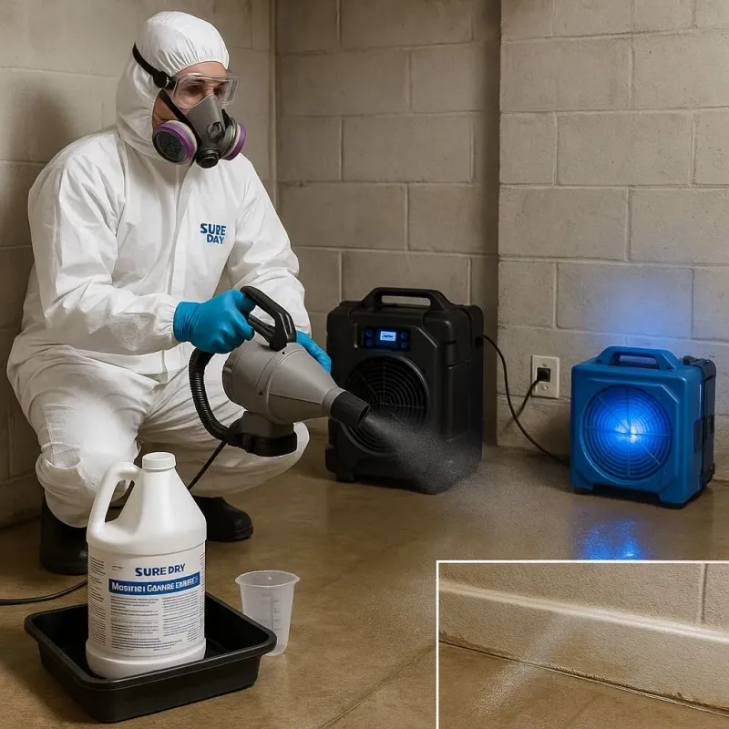 Sanitization and Odor Removal process in Columbia, TN