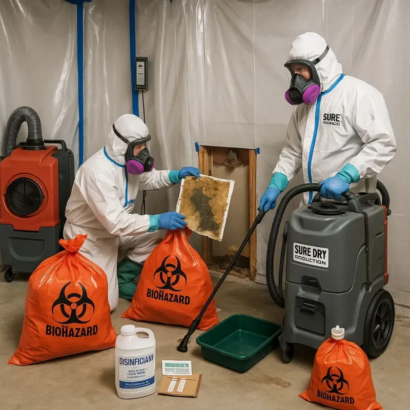 Contaminated Water Handling Protocols process in Columbia, TN
